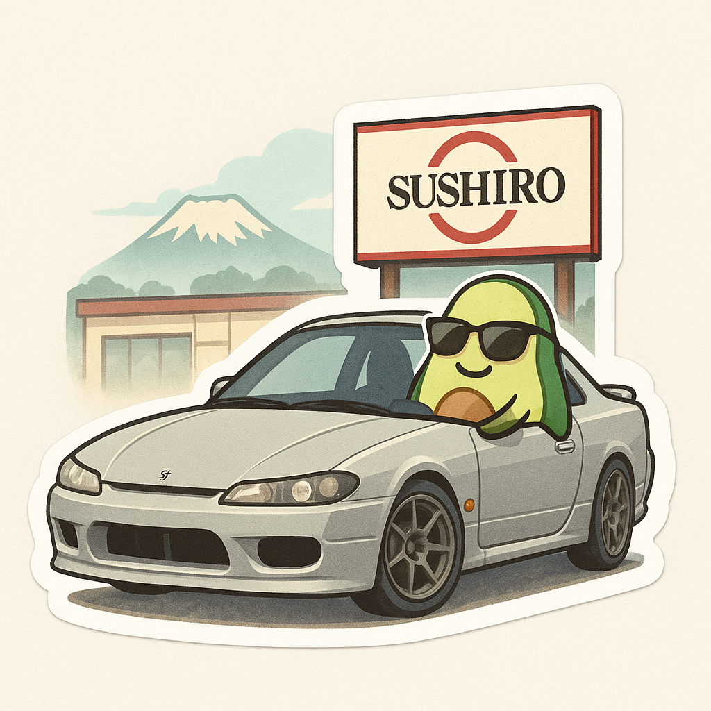 Avocuto Original Stickers