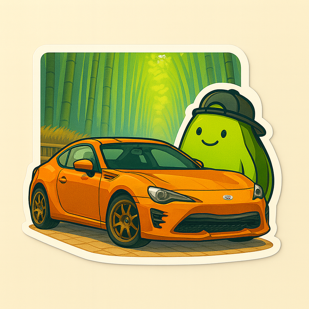 Avocuto Original Stickers