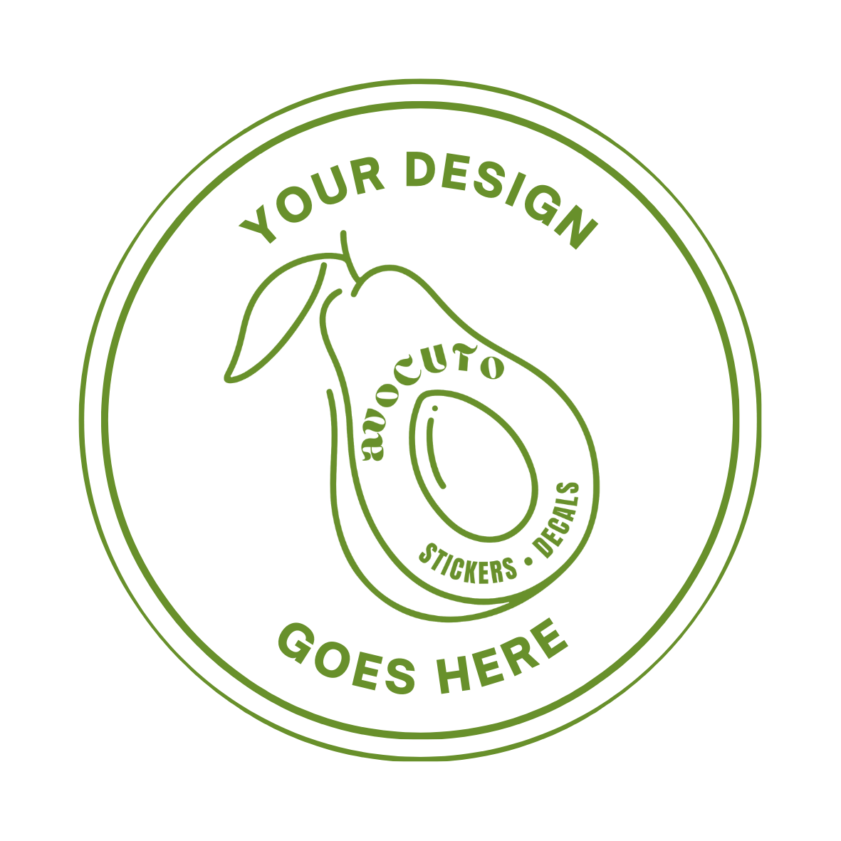 Custom Circle Die Cut Stickers